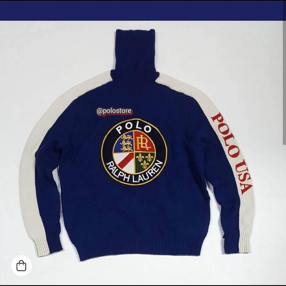 Polo Ralph Lauren vintage Cookie turtleneck Small
